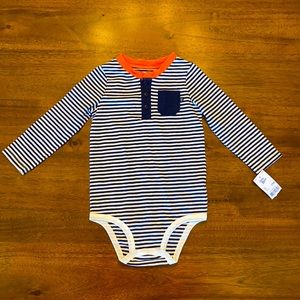 Baby B’gosh Boys Long Sleeved Onesie, Size 24M
